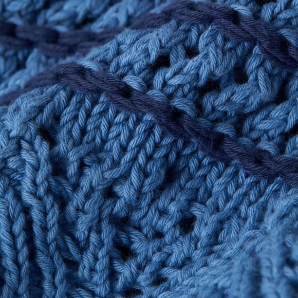 American Eagle Ballet Neck Open Knit Sweater - Picture 6 of 6